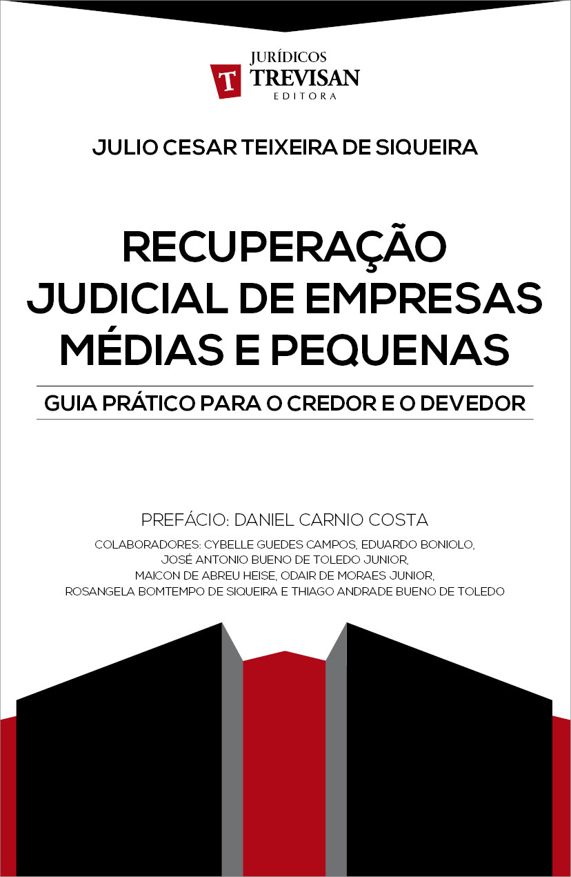 Capa do livro Recuperação Judicial de Empresas Médias e Pequenas